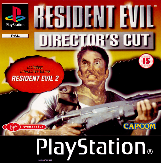 Resident Evil Director's Cut box art for Playstation